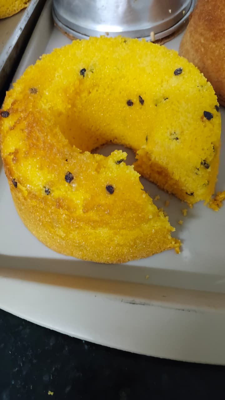 Foto — Desenvolvimento de pré mistura Bolo Cremoso de Maracujá